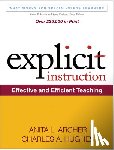 Archer, Anita L., Hughes, Charles A. (The Pennsylvania State University - Explicit Instruction