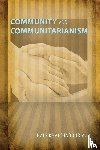 Khatchadourian, Haig - Community and Communitarianism