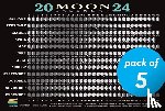 Long, Kim - 2024 Moon Calendar Card (5 pack)