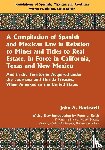 Rockwell, John a - A Compilation of Spanish and Mexican Law