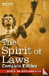 Baron De Montesquieu, Charles - The Spirit of Laws