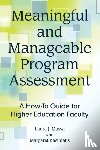 Massa, Laura J., Kasimatis, Margaret - Meaningful and Manageable Program Assessment