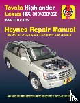 Haynes Publishing - Toyota HighLander (2001-2019) & Lexus RX 300/330/350 (1999-2019) (USA)