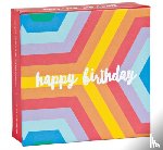 Ampersand - Over the Rainbow Mini FlipTop Notecard Box