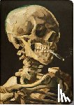 Teneues - Teneues - A5 Notebook: Head of a Skeleton with a Burning Cigarette by Vincent Van Gogh, Skull, Paperback - 140 Lined Pages with Lay Flat Binding: Our