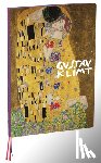 Teneues - Teneues - A4 Notebook: The Kiss by Gustav Klimt, Hardcover - 230 Dot-Grid Pages with Exposed Lay Flat Binding, Three Ribbon Markers: Large Format Hard