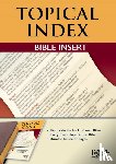 Publishing, Rose - BOOK: Topical Bible Index Insert