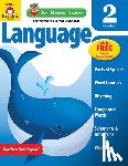 Evan-Moor Educational Publishers - Language Skills, Grade 2 Workbook: At-Home Tutor, Nouns, Verbs, Adjectives, Parts of Speech, Word Families