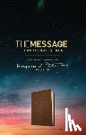 Peterson, Eugene H. - The Message Devotional Bible, Brown Cross: Featuring Notes & Reflections from Eugene H. Peterson
