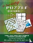 Books, Vibrant Puzzle - Variety Puzzle Book For Adults