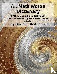 McAdams, David E - All Math Words Dictionary