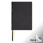 Steadfast Bibles - Lsb Giant Print Reference Edition, Paste-Down Black Faux Leather