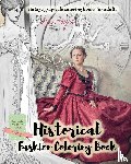 Fayre, Lynn - Historical fashion coloring book - vintage grayscale coloring books for adults