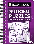Publications International Ltd - Brain Games - To Go - Sudoku Puzzles: More Than 200 Sudoku Puzzles! (Purple)