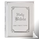 Christian Art Gifts - KJV Family Bible (Faux Leather Padded Hardcover, White)
