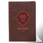 Christian Art Gifts - KJV Bible Kid Edition (Faux Leather, Brown)