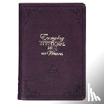 Christian Art Gifts - NLT Holy Bible Everyday Devotional Bible for Women New Living Translation, Vegan Leather, Purple Debossed