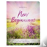 Christian Art Gifts - Devotional New Beginnings Pink Floral Softcover Feb.