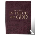 Christian Art Gifts - Devotional in Touch with God Brown Flexcover Jan.