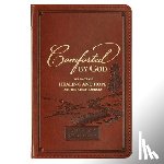 Christian Art Gifts - Devotional Comforted by God Faux Leather