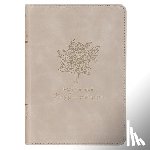 Christian Art Gifts - KJV Bible Compact Faux Leather Taupe