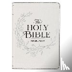Christian Art Gifts - KJV Bible Compact Large Print Faux Leather White