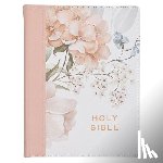 Christian Art Gifts - KJV Note-Taking Bible Faux Leather Hc Pink Floral Printed