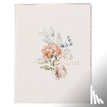 Christian Art Gifts - KJV Note-Taking Bible LP Faux Leather Hc White Floral