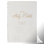 Christian Art Gifts - KJV Bible Super Giant Print Faux Leather White