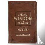 Christian Art Gifts - Devotional Finding Wisdom in Proverbs Faux Leather