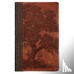 Christian Art Gifts - KJV Bible Giant Print Faux Leather Hardcover Brown Trust Tree