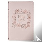 Christian Art Gifts - KJV Bible Giant Print Faux Leather, Pink