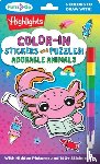 Highlights - Color-In Stickers and Puzzles! Adorable Animals