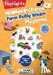 Highlights - Farm Hidden Pictures Puffy Sticker Playscenes