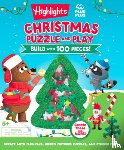 Highlights - Christmas Puzzle and Play: Build with 100 Pieces!