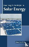  - Emerging Technologies in Solar Energy