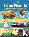 Little Grasshopper Books - I Can Find It! Zoom Vroom Boom (Large Padded Board Book)