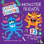 Miller, Edward - First Fun Sticker Painting: Monster Friends