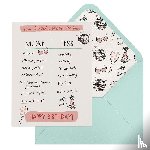 Rothman, Julia, Em & Friends - 6-Pack Em & Friends Julia Rothman Birthday More/Less Greeting Cards
