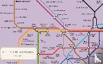 Eddo-Lodge, Reni, Solnit, Rebecca, Watson, Emma - City of Women London Tube Wall Map (A2, 16.5 x 23.4 Inches)