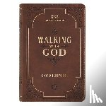 Jeremiah, David - Walking with God Devotional - Brown Faux Leather Daily Devotional for Men & Women 365 Daily Devotions