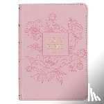 Christian Art Gifts - KJV Holy Bible, Compact Large Print Faux Leather Red Letter Edition - Ribbon Marker, King James Version, Pink