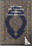 Allah - Holy Quran with Vietnamese Translation