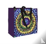 Ford-Smith, Betty - Pinecone Quilt Eco Tote: Reusable Grocery and Shopping Bag, Lightweight Folding Gift Tote Bag