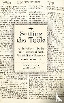 Broyde, Michael J., C. Pill, Shlomo - Setting the Table