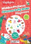 Highlights - Christmas Hidden Pictures Puffy Sticker Playscenes