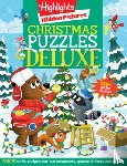 Highlights - Christmas Puzzles Deluxe: Holiday-Themed Activity Book with Christmas Puzzles and Creative Crafts, Christmas Gift for Kids Ages 4-8