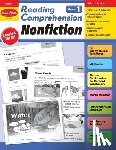 Evan-Moor Educational Publishers - Reading Comprehension: Nonfiction, Grade 1 Teacher Resource