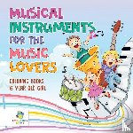 Educando Kids - Musical Instruments for the Music Lovers - Coloring Books 6 Year Old Girl