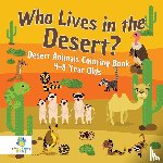 Educando Kids - Who Lives in the Desert? Desert Animals Coloring Book 4-8 Year Olds